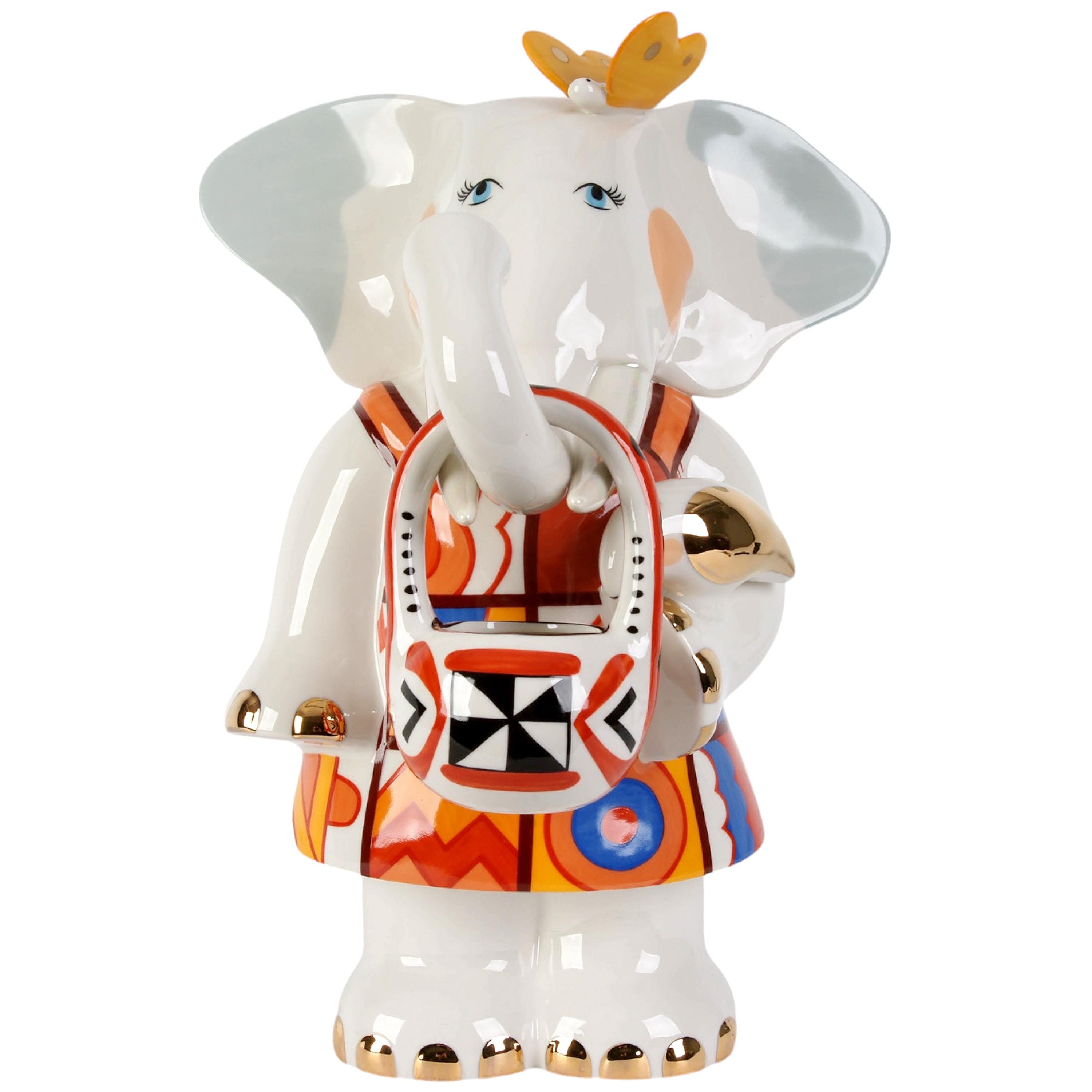 Large Porcelain Figure 