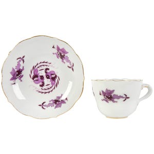 Porcelain coffee cup and saucer, Meissen, Germany, 1924 - 1934
