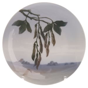 Porcelain decorative plate, Royal Copenhagen, Denmark, Copenhagen, 1898 - 1923