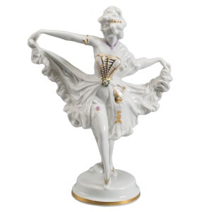 Porcelain figure &quot;Dancer&quot;, Hutschenreuther, Germany, 1920 - 1938