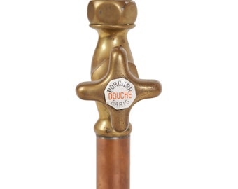 Shower Faucet, Porcher, France, Paris, First Half of 20th Century