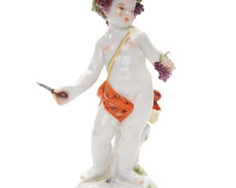 Porseleinen figuur "Allegorie - Herfst", Meissen, Duitsland, bedel. van de 20e eeuw