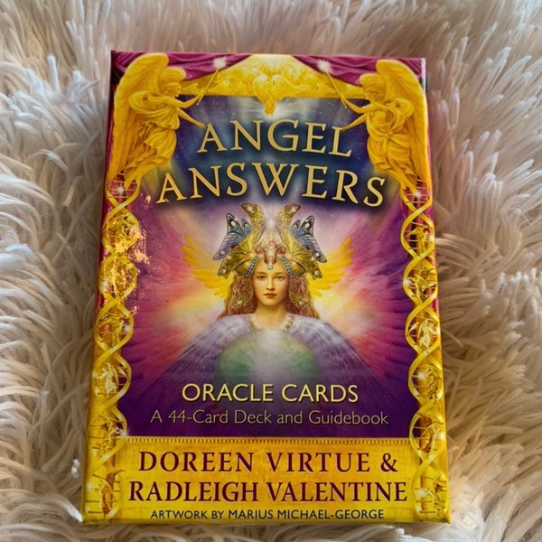 Angel Answers Oracle Cards by Doreen Virtue & Radleigh Valentine