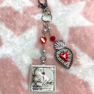 The Used In Love and Death Beaded Keychain