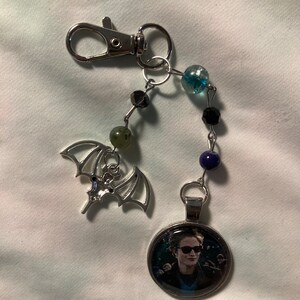 Edward Cullen (Twilight) Beaded Keychain