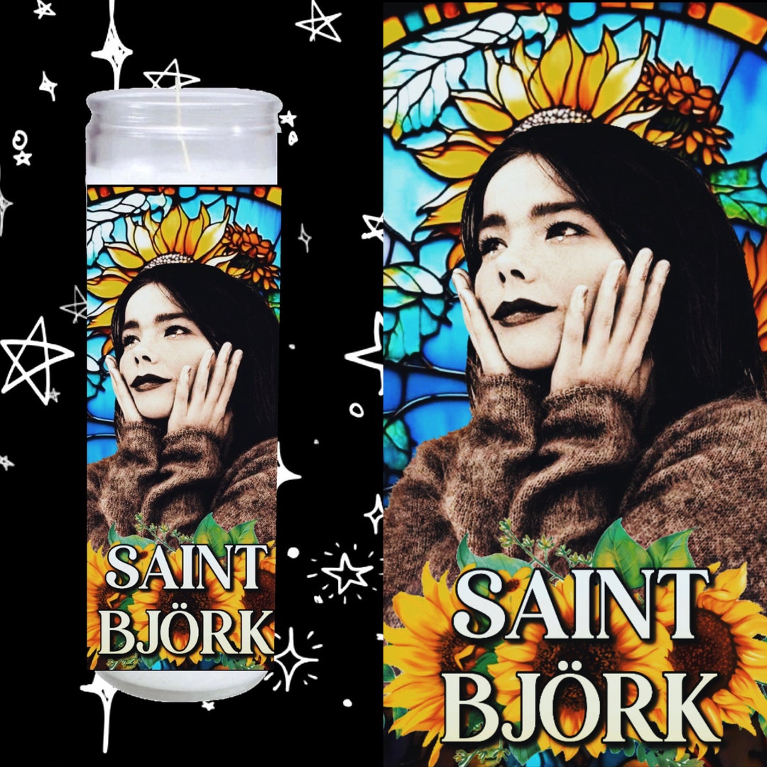 Björk Prayer Candle Etsy