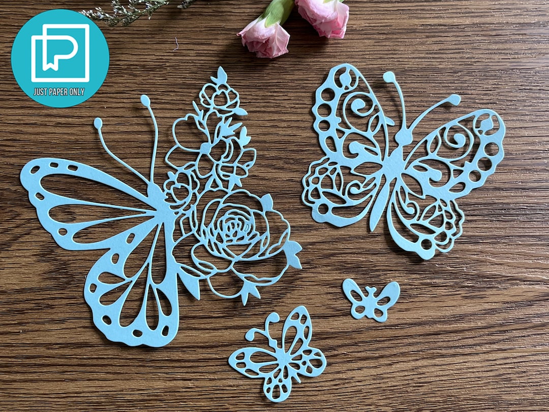 Die Cuts Butterflies, Bundle Set 12, Butterfly Decor, Butterfly ...