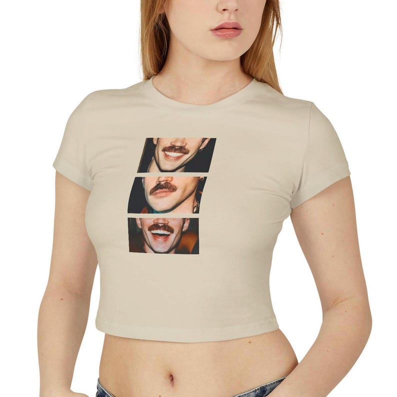 Top corto para mujer Dom Dolla, camiseta de música house imagen 1