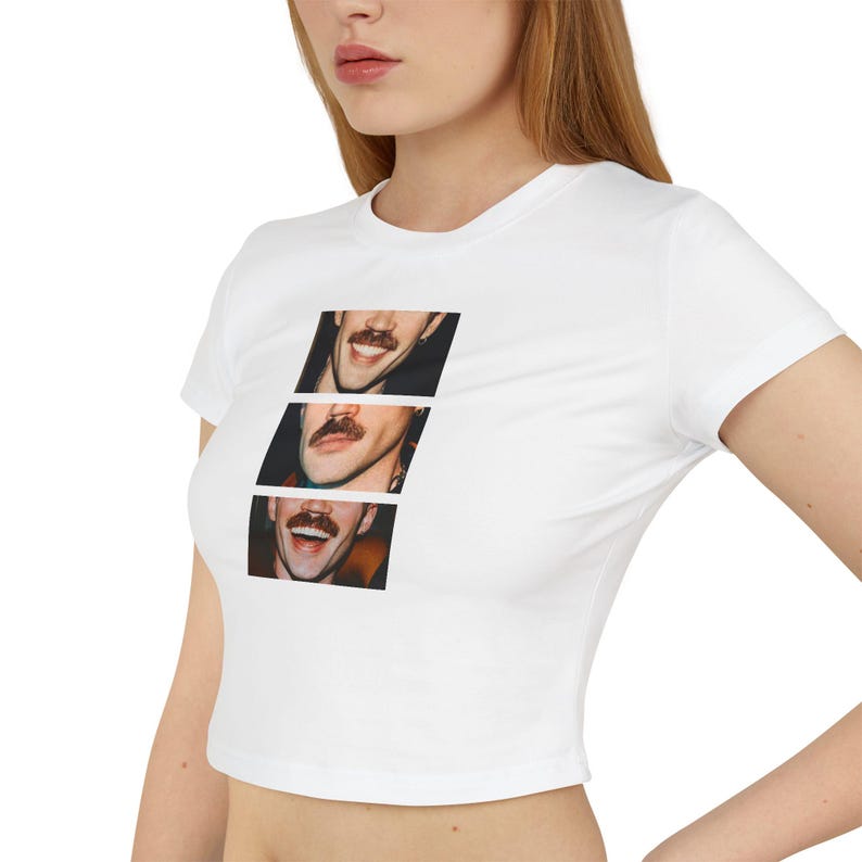Top corto para mujer Dom Dolla, camiseta de música house imagen 2