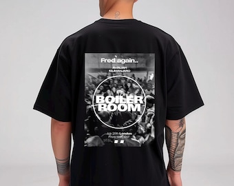 Fred Again Shirt, Boiler Room, Fred Again Merch, Boiler Room tshirt, Fred Again, Fred Again Print, Fred Again tshirt, Boiler Room Shirt