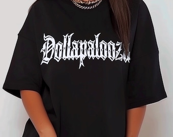 Maglietta Dollapalooza, maglietta da rave per festival di musica house