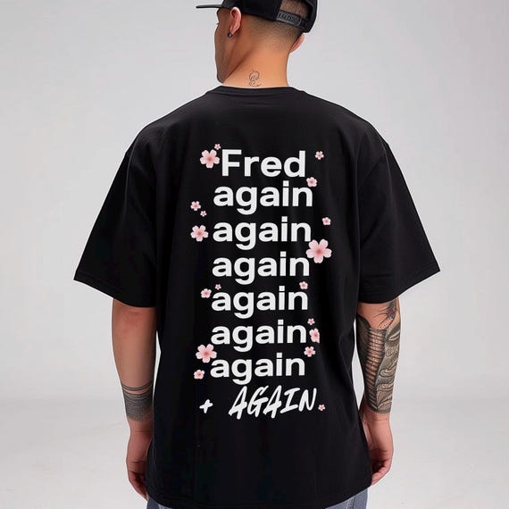 Fred Again シャツ、Fred Again グッズ、ハウス ミュージック T