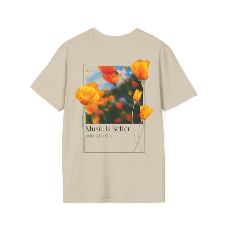 Rufus du sol shirt, Music Is Better, Rufus du sol merch, Rufus Du Sol, Rufus Du Sol t-shirt, House Music Shirt, Rave Shirt image 8