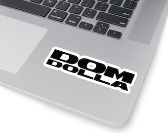 Pegatina de Dom Dolla, pegatina de música house, tech house, pegatina de EDM, pegatina para amantes del rave, melodic house, Daddy Dolla, Dom Daddy, John Summit