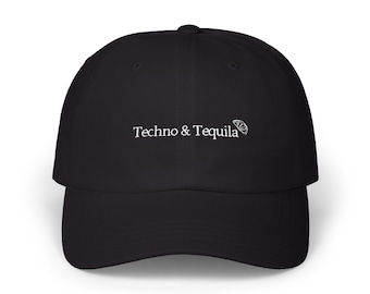 Techno Tequila Dad Cap, House Music DJ Rave Festival Hat