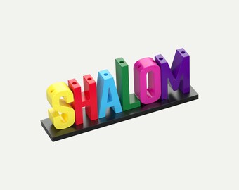 Shalom Menorah