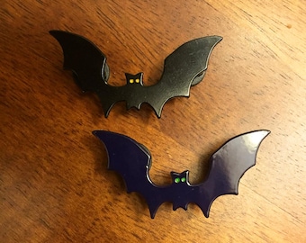 Spooky Bat Enamel Pin
