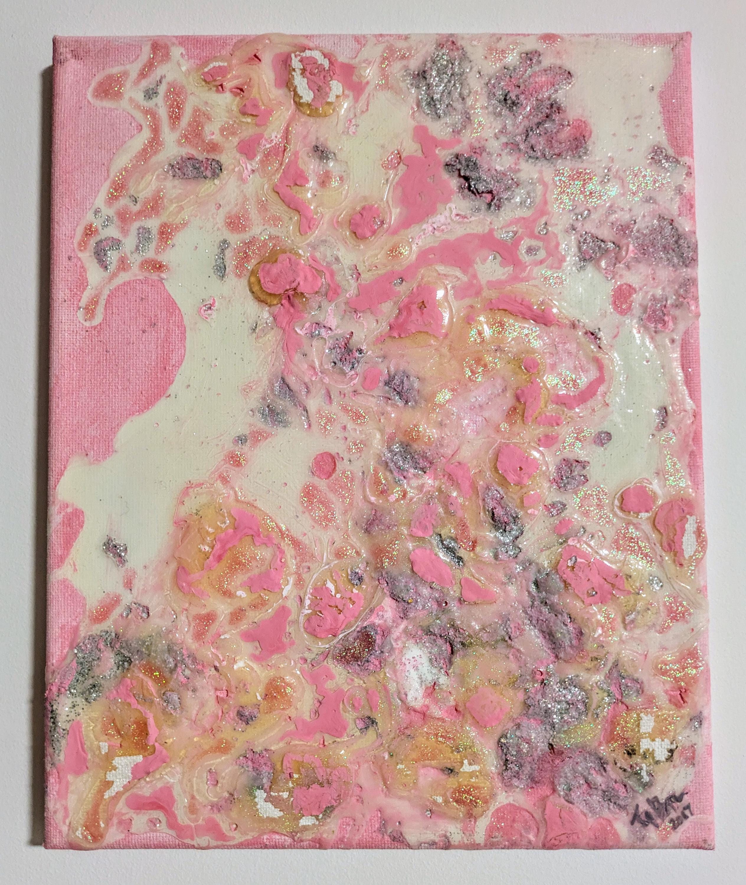 オリジナル抽象アクリル絵画 8x10 #8 - Etsy 日本