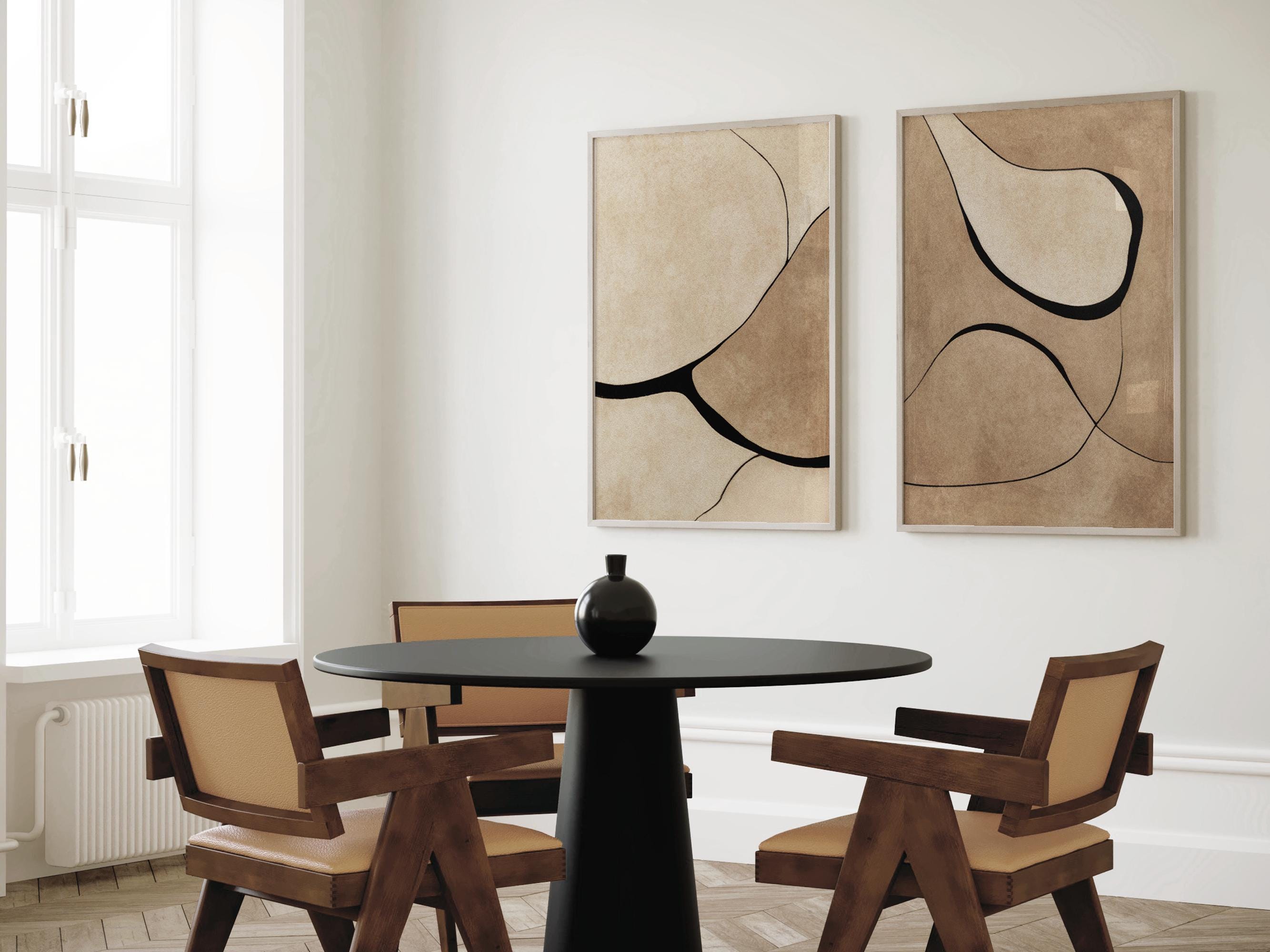 Stunning Abstract Art For Apartment Interiors image