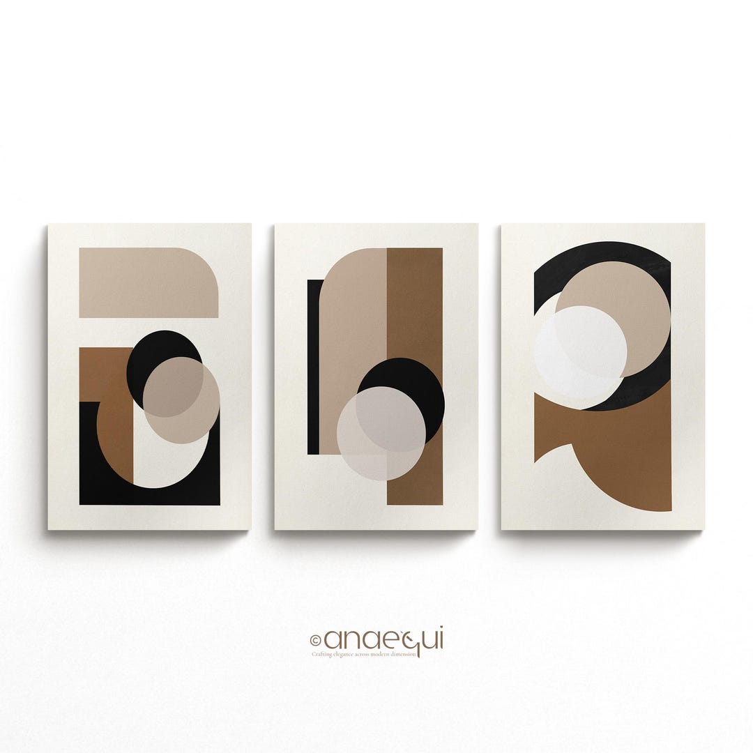 Modern Japandi Wabi Sabi Wall Art Set of 3 Neutral Japandi Poster ...