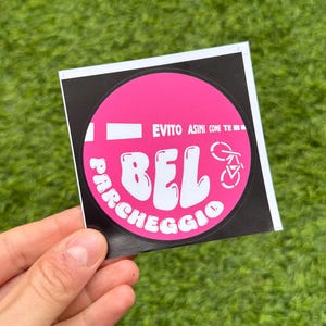 Giro d’Italia 108 edizione limitata 2025 Adesivi Bel Parcheggio Pack 40