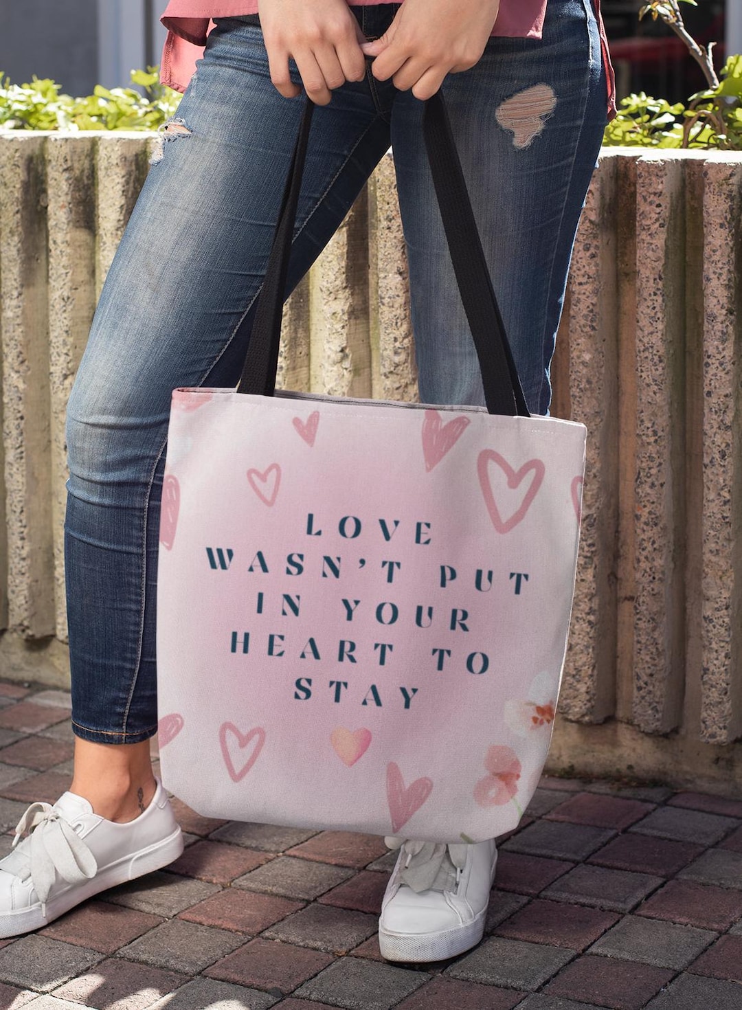 Heart Of Love QA1301017CL Quilted Tote Bag