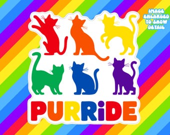 Purride Kitties Sticker