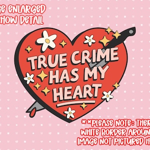 True Crime Lover Sticker