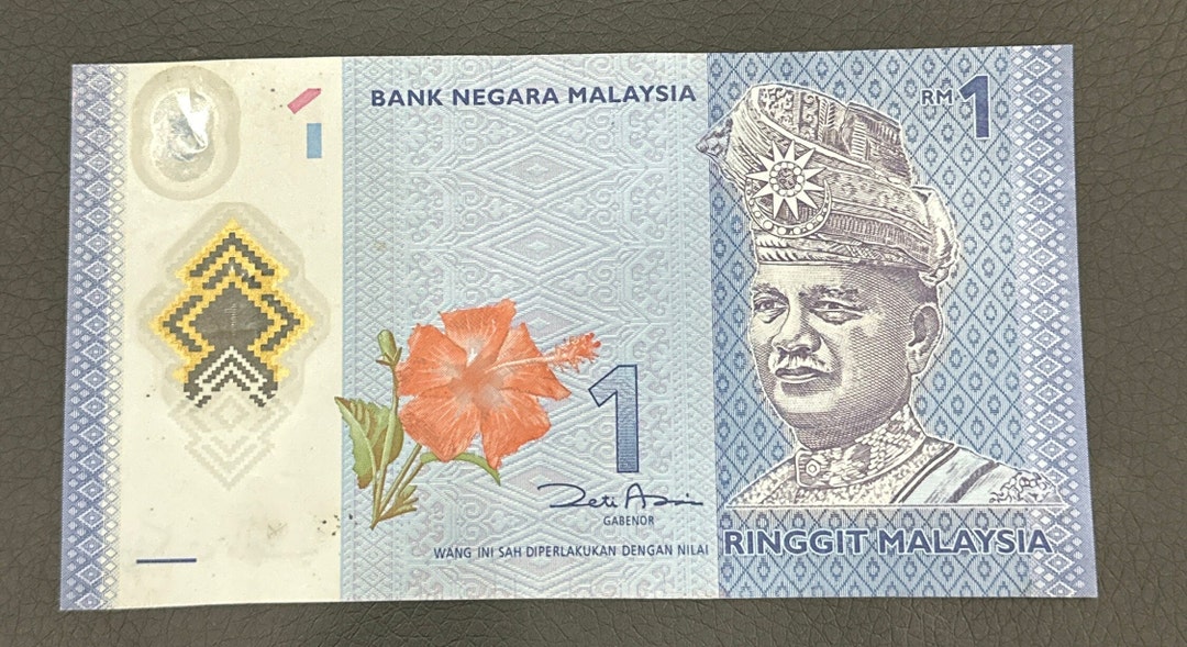 Malaysian 1 Ringgit Banknote - Etsy