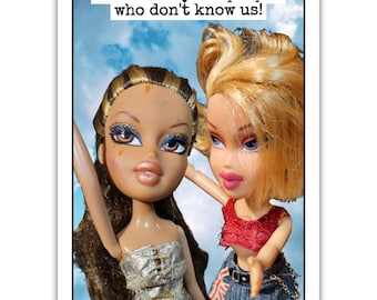 Best Friend- Feel Sorry for People Who Don't Know Us - Creepy Doll Card