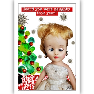 Christmas- Heard You Were Naughty! Card