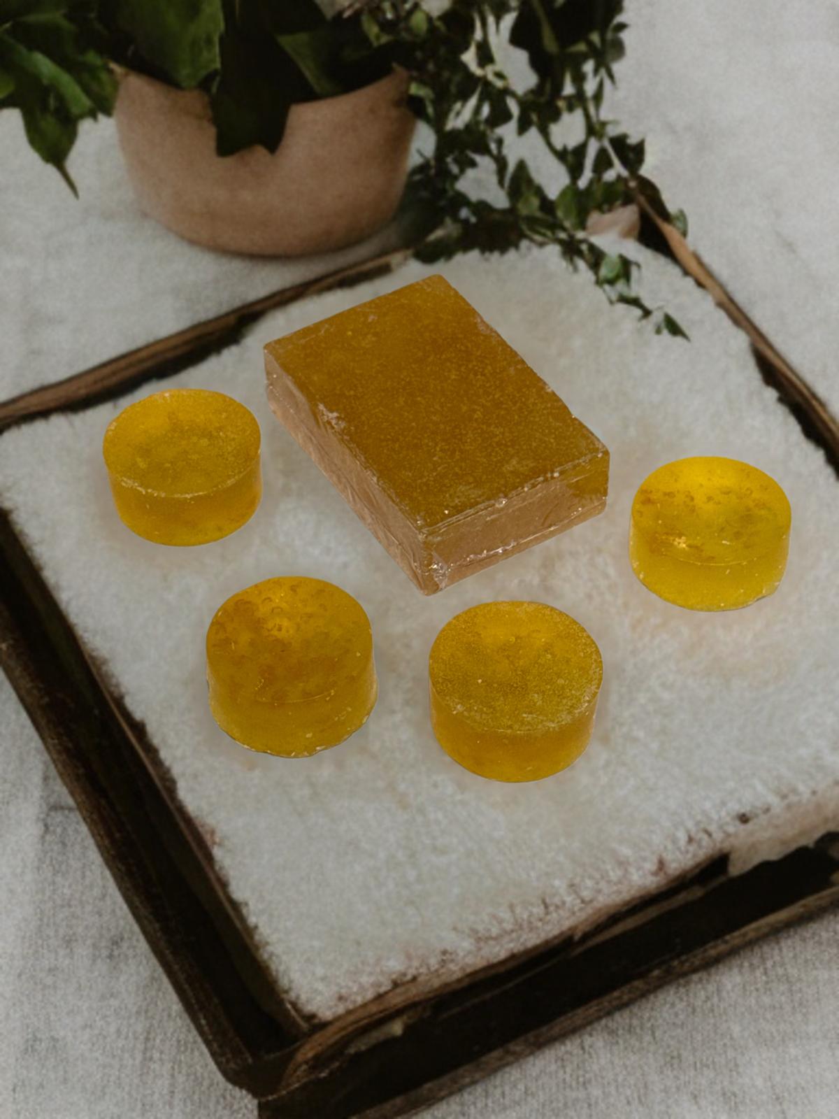 Ganz natürliche Vitamin C Orange Glycerin Gesichtsseife