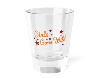 Girls Gone Wild Shot Glass | 1.5oz party shooter with stars design