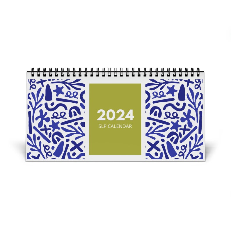 Desktop SLP Calendar 2024 Etsy