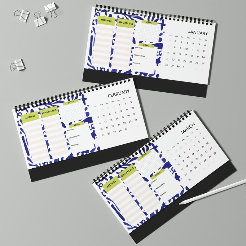 Desktop SLP Calendar 2024 - Etsy