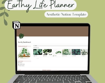 Earthy Life Planner