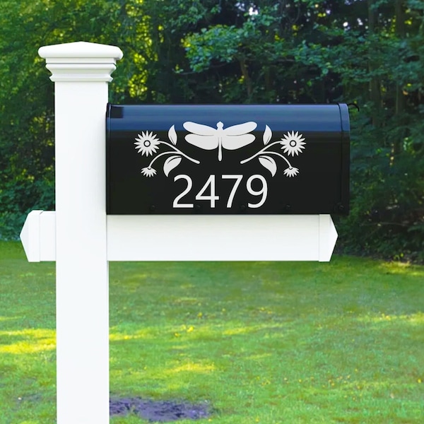 Mailbox Numbers Custom Design Mailbox Numbers - Etsy