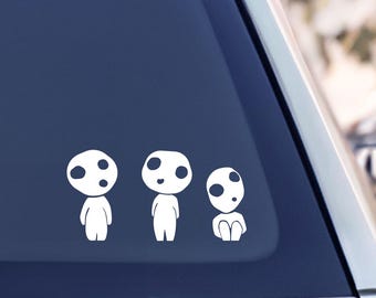 Forest Spirit Car Decal or Laptop Sticker