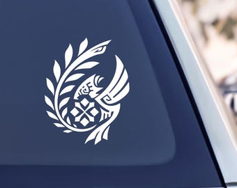 Hunter’s Guild Crest Car Decal or Laptop Sticker