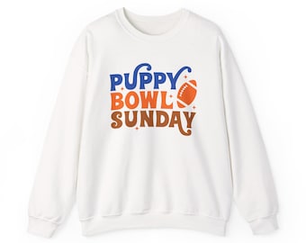 Puppy Bowl Sunday Super Bowl Unisex Heavy Blend™ Crewneck Sweatshirt