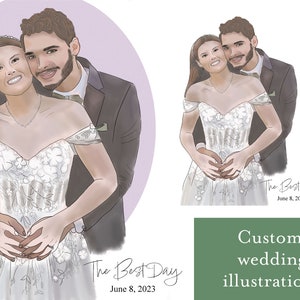 Custom Wedding Illustration
