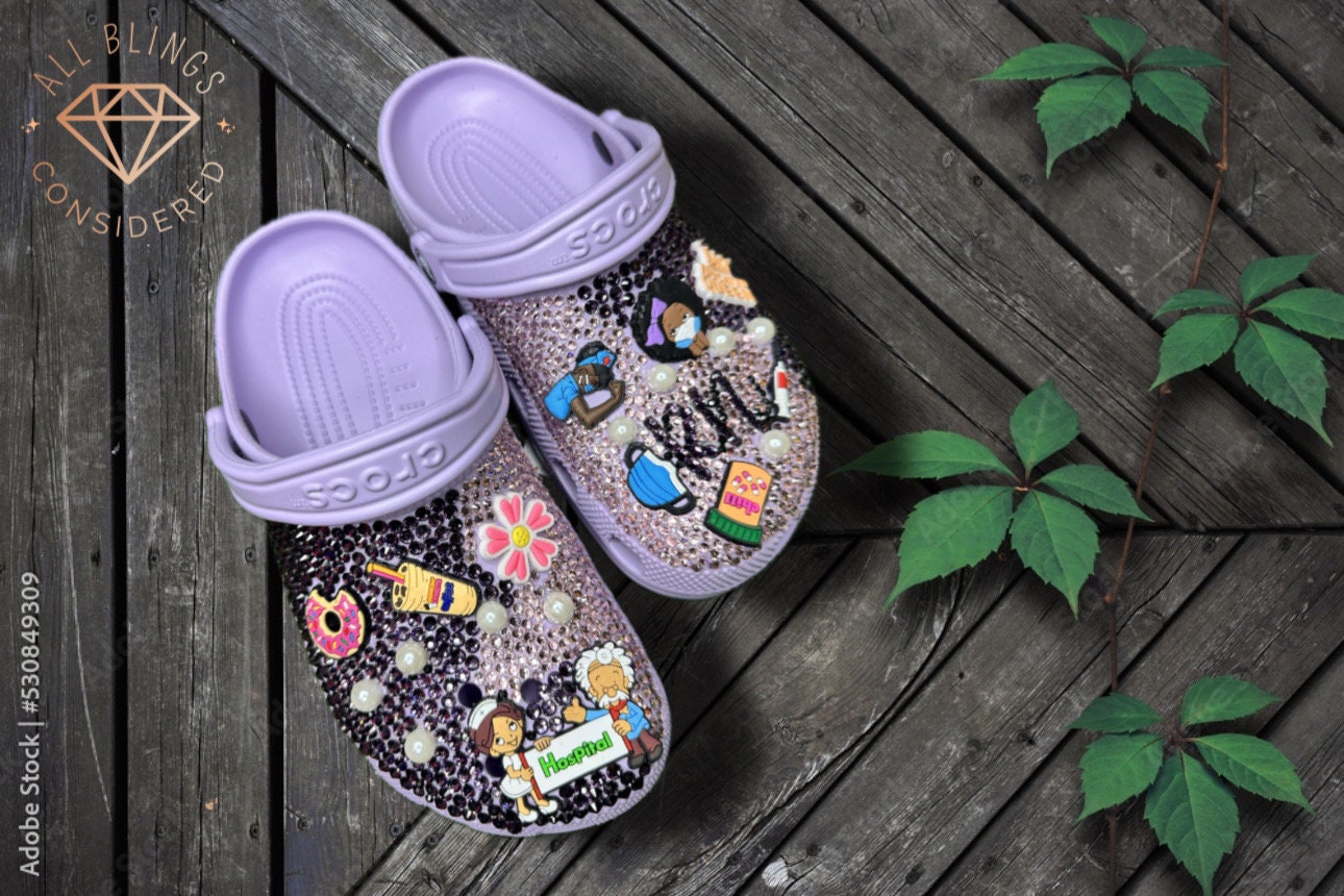 Personalized Blinged Out Crocs