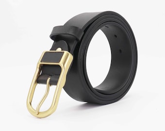 golden globe best dressed 2025 Italian Leather Reversible Black & Brown Belt for Men main image 1