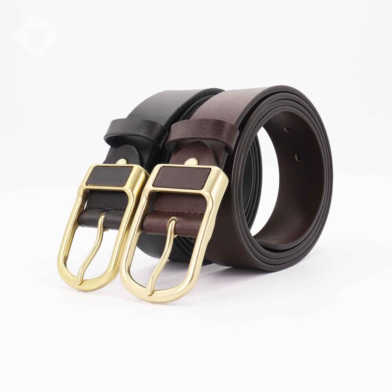 Genuine Leather Belt with Durable Buckle Adjustable Women\'s Sendefn Women main image 2
