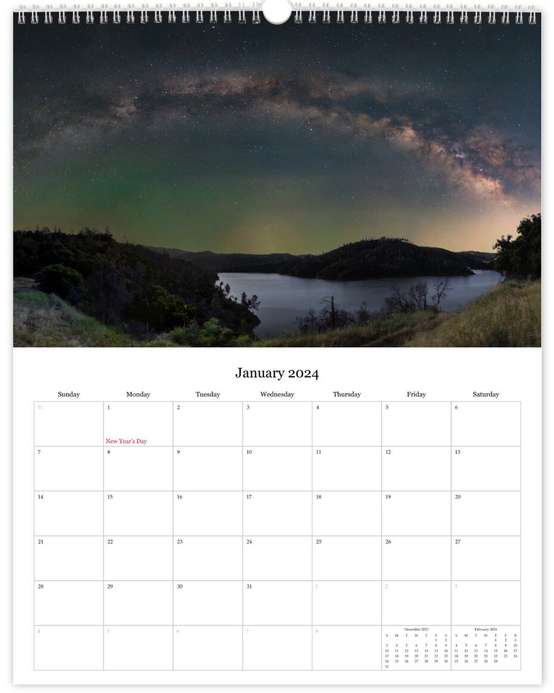2025 Astrophotography Calendar Etsy