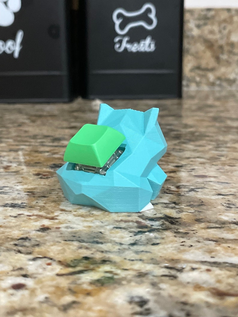 Low-poly Bulbasaur Pokemon Inspired Fidget Toy – Clicker With ...