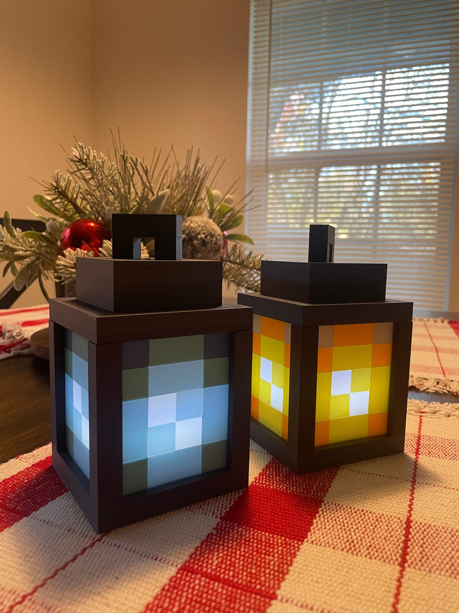 Minecraft Lantern / Soul Lantern Ideal Minecraft Themed Decor or Gift