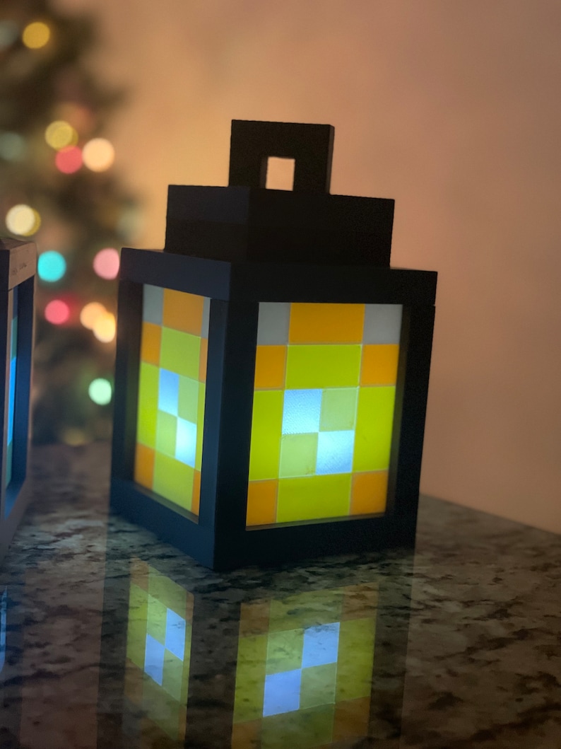 Minecraft Lantern / Soul Lantern Ideal Minecraft Themed Decor or Gift