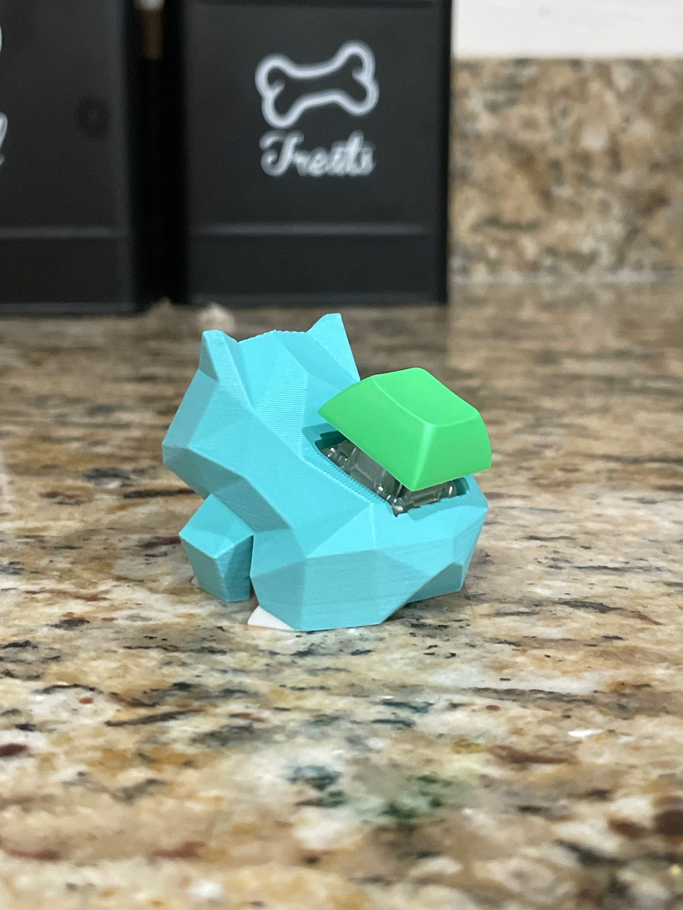 Low-poly Bulbasaur Pokemon Inspired Fidget Toy – Clicker With ...