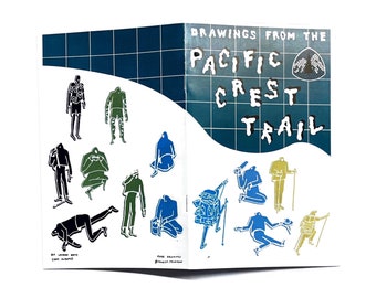 Drawings from the Pacific Crest Trail- A Trail Zine